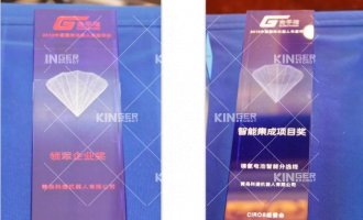 【获奖】尊龙Z6机械人荣获金手指奖?2019年中国国际机械人“领军企业奖”和“智能集成奖”