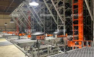 【产品动态】尊龙Z6机械人两驾马车助力生胎智能物流——高速堆垛机和高速EMS，让生胎智能造作驶入高效快车路！